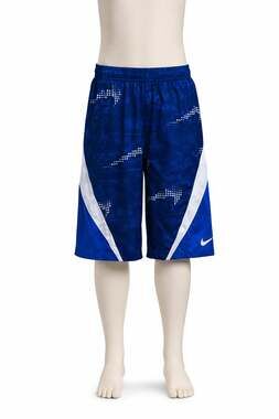 Nike Boys Elite Super Basketball Dri-FIT Shorts Blue XL